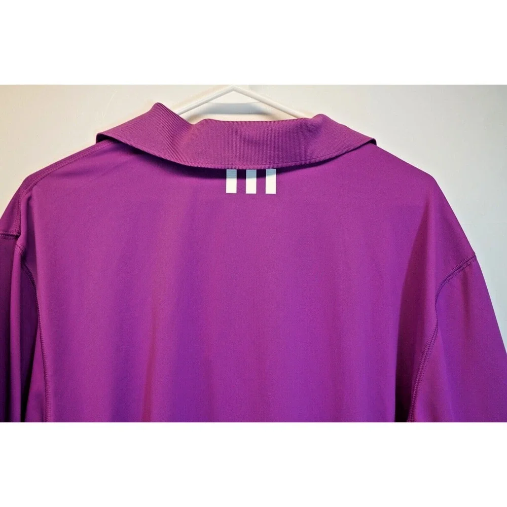 ADIDAS Puremotion Golf Polo Shirt XL Dark‎ Violet